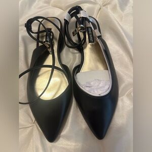 Nine West Ballerina strappy flats size 6